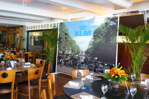 klm almoço